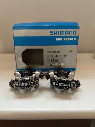 Pedales Shimano PD-M520 SPD
