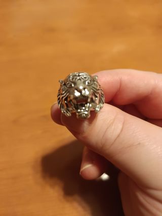 Anello Tigre Argento - 925silver