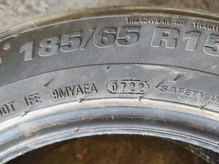 juego de 2 neumáticos 185/65R15, año 2022.