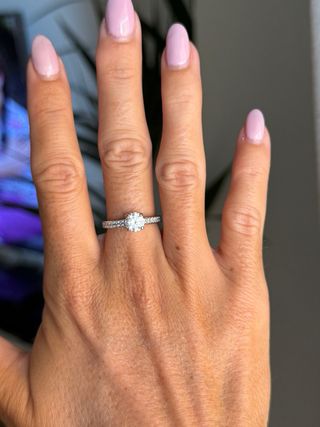 Anillo pedida Swarovski 