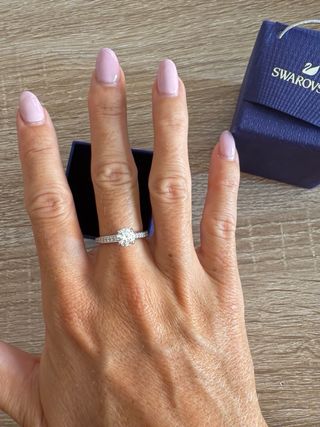 Anillo pedida Swarovski 