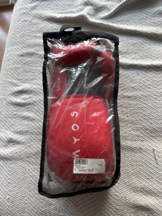 Guantes boxeo SOYM 10oz rojos regalo bandas