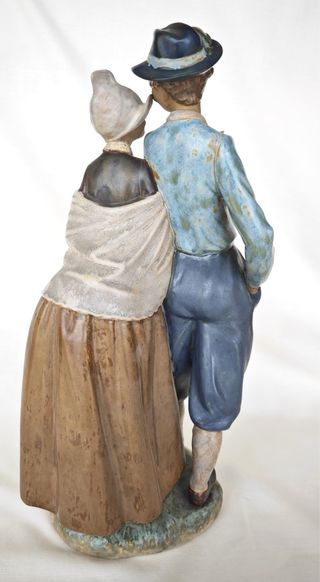 Pareja Lladró Gres: Bodas de oro (14937)