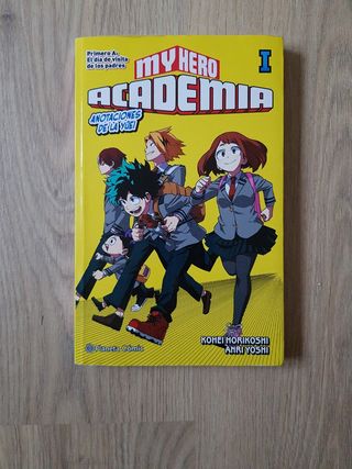 My Hero Academia nº 01: anotaciones de la Yûei 