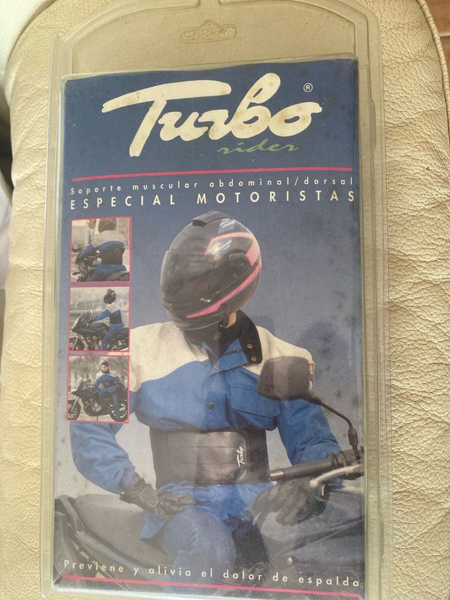 Soporte abdominal Turbo Rider motorista