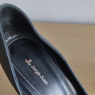 Zapatos mujer de piel azul - tacón alto