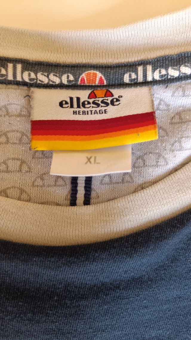 Camiseta Ellesse XL azul marino