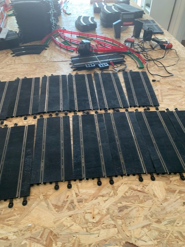 Scalextric: curvas y rectas