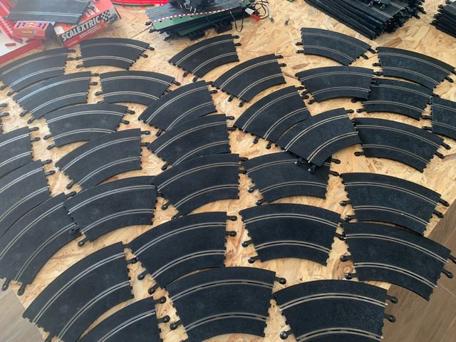 Scalextric: curvas y rectas