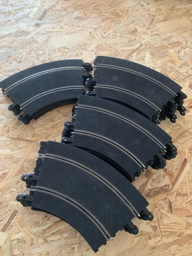 Scalextric: curvas y rectas
