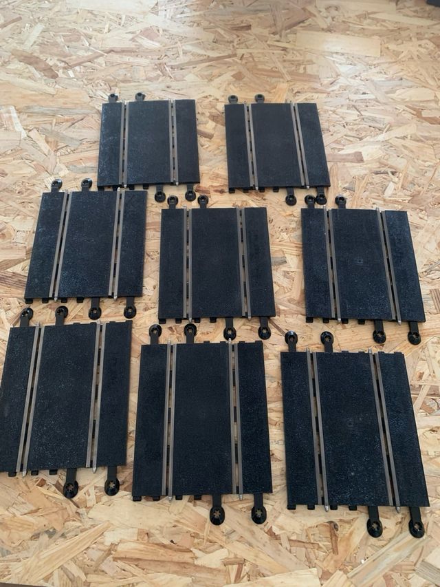 Scalextric: curvas y rectas