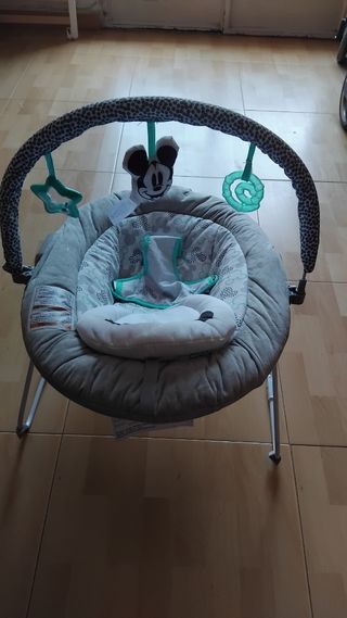 Hamaca mecedora bebé Mickey Mouse