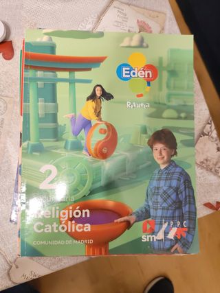 Religión católica. 2 Secundaria. Edén. Revuela....