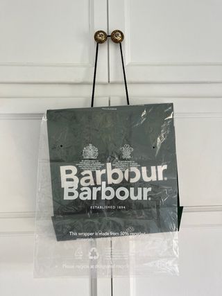 Chaqueta Barbour Ashby azul, talla S