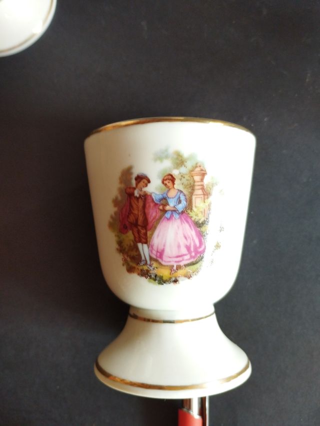 6 Copas Porcelana M. Roger