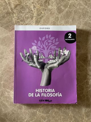 Historia de la Filosofía 2º Bachillerato. Libro...
