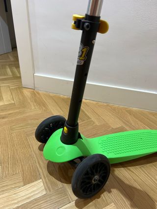 Patinete infantil Globber verde