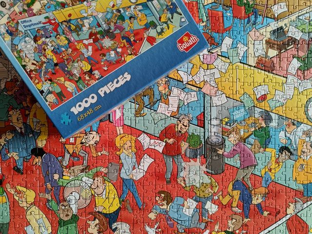 Puzzle 1000 piezas Goliath, como nuevo