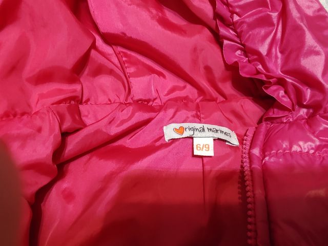 Giubbotto rosa neonata 6-9 mesi