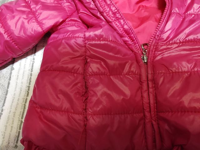 Giubbotto rosa neonata 6-9 mesi