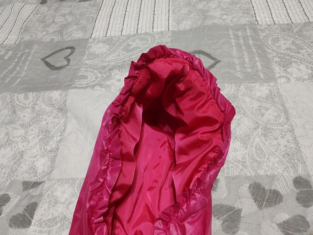 Giubbotto rosa neonata 6-9 mesi