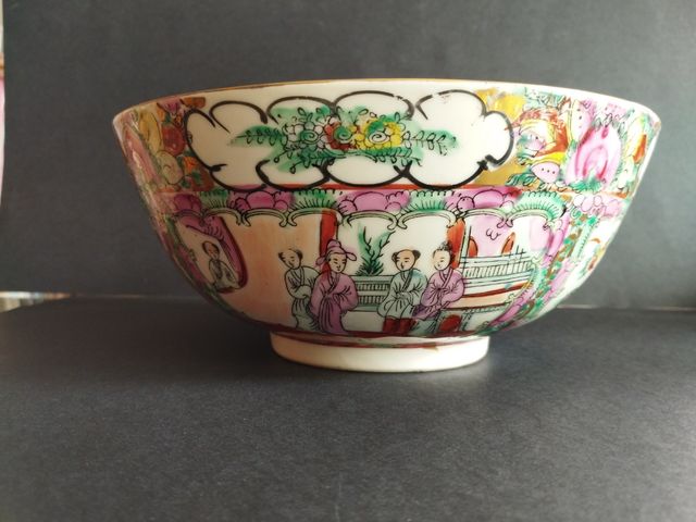 Cuenco porcelana Macao vintage
