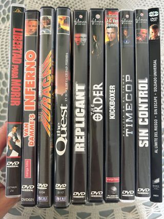 8 Películas DVD Van Damme