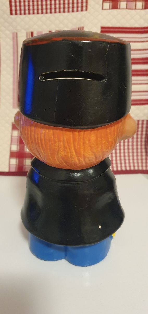 Salvadanaio vintage gendarme francese