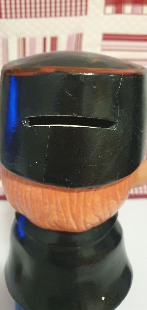 Salvadanaio vintage gendarme francese