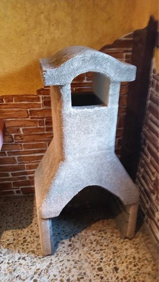 Barbacoa-Horno piedra rústico