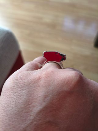 Anillo Acero plata