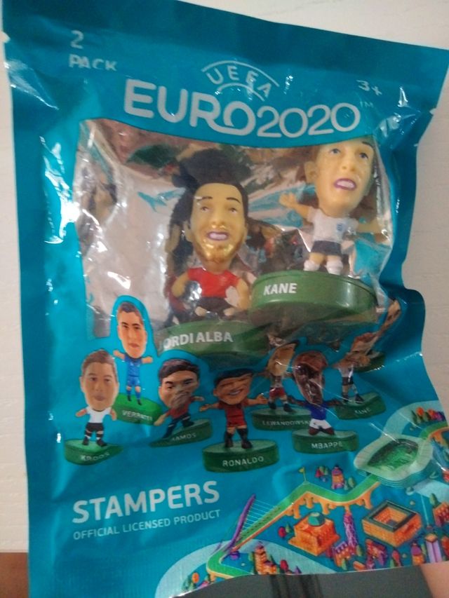 Sobres precintados Stampers Euro2020: