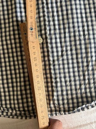 Camicia Project a quadri B/N