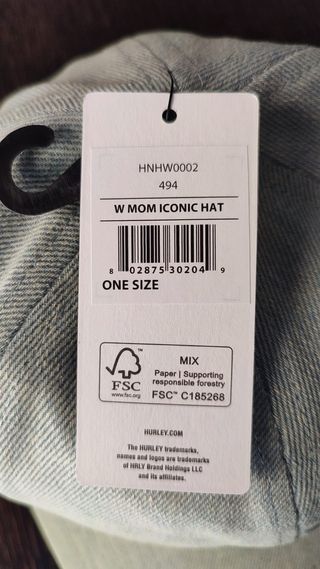 Gorra Hurley verde - Talla única