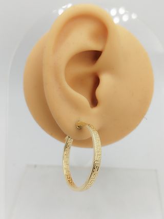 Argollas oro 18k - Joyas