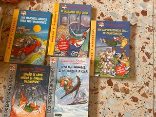Colección humor y aventura y Prehistoria Geronimo 