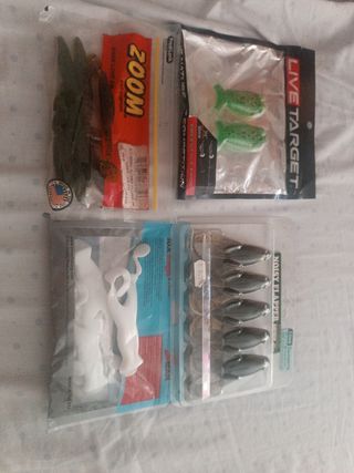 Señuelos de pesca: Zoom, Live Target, Z-Man