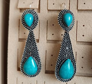 Pendientes turquesa  - Joyas