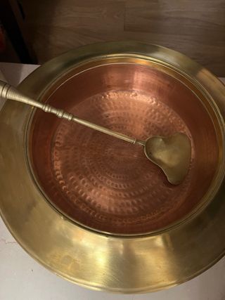 Braciere in rame e ottone