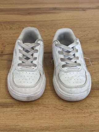 Puma Bambino - Scarpe bianche, 24