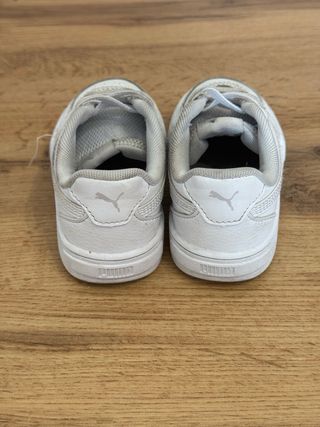 Puma Bambino - Scarpe bianche, 24