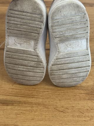 Puma Bambino - Scarpe bianche, 24