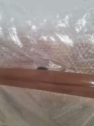 Cuna madera antigua plegable