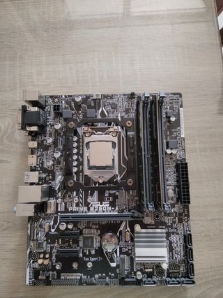PLACA BASE + PROCESADOR + RAM