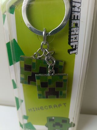 Llavero Minecraft Creeper