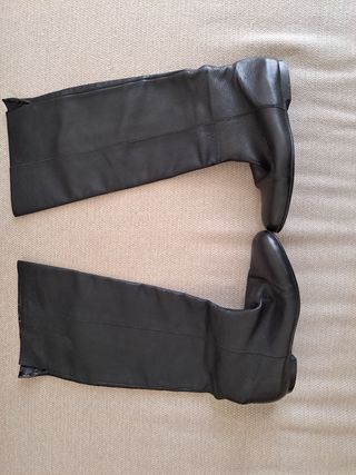 Botas altas negras mujer