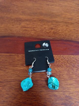 Pendientes Dorothy Perkins turquesa