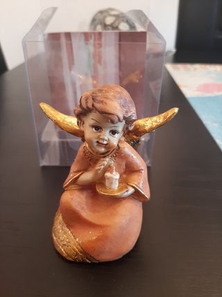 Figura ángel clásico resina