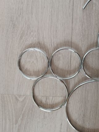 Percha circular metalica - 8 ganchos