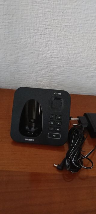 Teléfono Philips CD155 - Negro